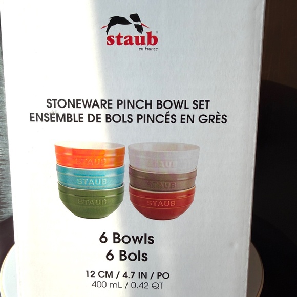 Staub Stoneware bowl set - Picture 3 of 4